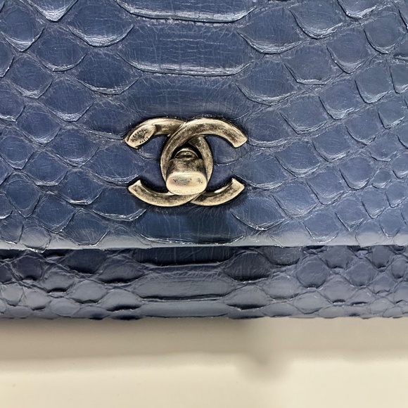 Chanel coco top handle python mini bag - Picture 3 of 11
